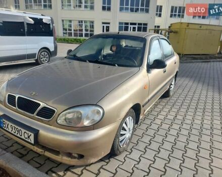 Бежевий Деу Ланос, об'ємом двигуна 1.5 л та пробігом 200 тис. км за 1500 $, фото 1 на Automoto.ua