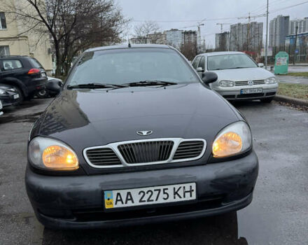 Черный Дэу Ланос, объемом двигателя 1.5 л и пробегом 350 тыс. км за 2450 $, фото 7 на Automoto.ua