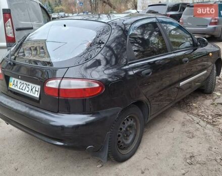 Черный Дэу Ланос, объемом двигателя 1.5 л и пробегом 366 тыс. км за 2300 $, фото 7 на Automoto.ua