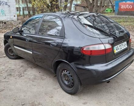 Черный Дэу Ланос, объемом двигателя 1.5 л и пробегом 366 тыс. км за 2300 $, фото 4 на Automoto.ua