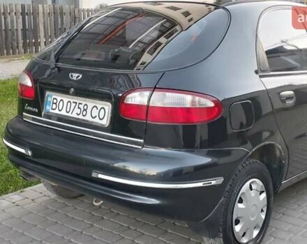 Черный Дэу Ланос, объемом двигателя 1.5 л и пробегом 145 тыс. км за 1950 $, фото 6 на Automoto.ua