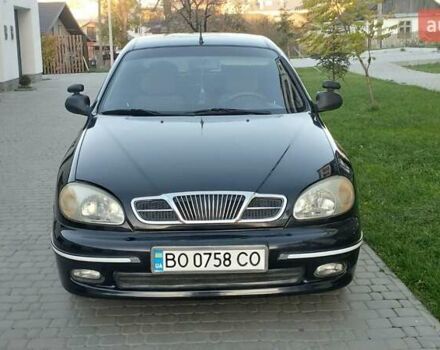 Черный Дэу Ланос, объемом двигателя 1.5 л и пробегом 145 тыс. км за 1950 $, фото 3 на Automoto.ua