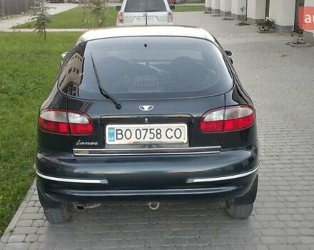 Черный Дэу Ланос, объемом двигателя 1.5 л и пробегом 145 тыс. км за 1950 $, фото 2 на Automoto.ua