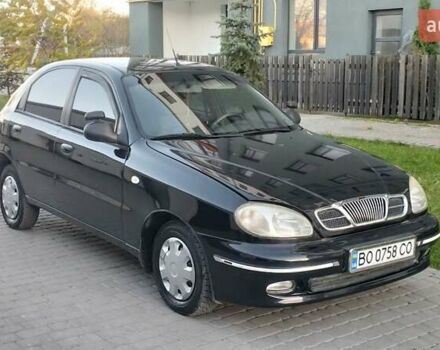 Черный Дэу Ланос, объемом двигателя 1.5 л и пробегом 145 тыс. км за 1950 $, фото 11 на Automoto.ua