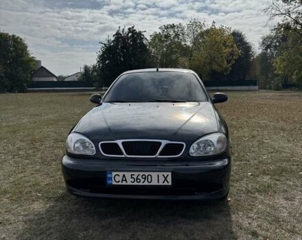 Черный Дэу Ланос, объемом двигателя 1.5 л и пробегом 183 тыс. км за 2500 $, фото 2 на Automoto.ua