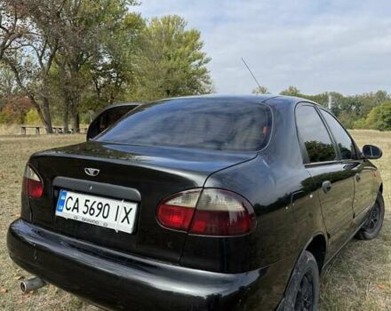 Черный Дэу Ланос, объемом двигателя 1.5 л и пробегом 183 тыс. км за 2500 $, фото 4 на Automoto.ua