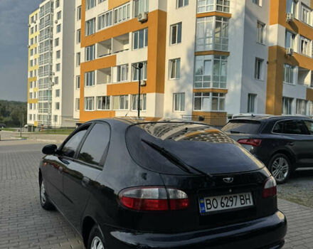 Черный Дэу Ланос, объемом двигателя 1.5 л и пробегом 165 тыс. км за 2700 $, фото 2 на Automoto.ua