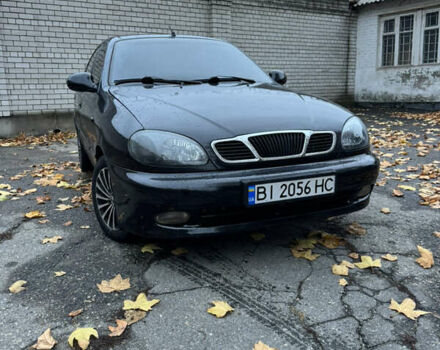 Чорний Деу Ланос, об'ємом двигуна 1.6 л та пробігом 190 тис. км за 2350 $, фото 2 на Automoto.ua