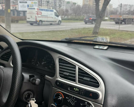 Черный Дэу Ланос, объемом двигателя 1.6 л и пробегом 181 тыс. км за 2350 $, фото 7 на Automoto.ua