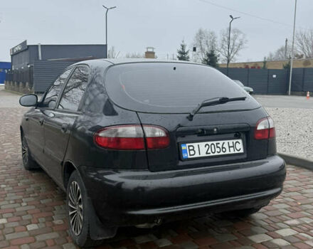 Черный Дэу Ланос, объемом двигателя 1.6 л и пробегом 181 тыс. км за 2350 $, фото 5 на Automoto.ua