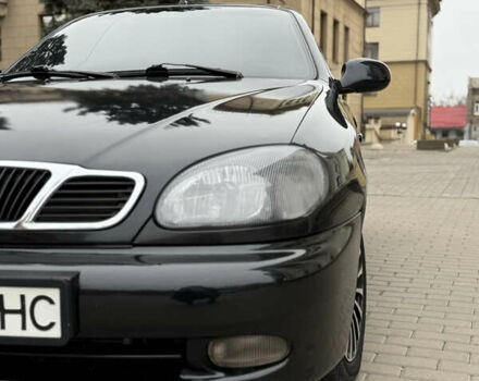 Черный Дэу Ланос, объемом двигателя 1.6 л и пробегом 190 тыс. км за 2650 $, фото 3 на Automoto.ua