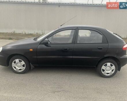 Черный Дэу Ланос, объемом двигателя 1.5 л и пробегом 96 тыс. км за 2750 $, фото 3 на Automoto.ua