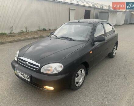 Черный Дэу Ланос, объемом двигателя 1.5 л и пробегом 96 тыс. км за 2750 $, фото 2 на Automoto.ua