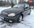 Черный Дэу Ланос, объемом двигателя 1.5 л и пробегом 96 тыс. км за 2990 $, фото 1 на Automoto.ua