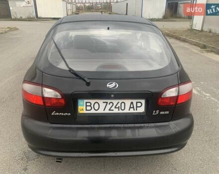 Черный Дэу Ланос, объемом двигателя 1.5 л и пробегом 96 тыс. км за 2900 $, фото 6 на Automoto.ua