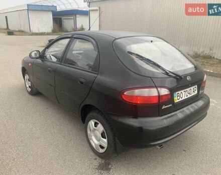 Черный Дэу Ланос, объемом двигателя 1.5 л и пробегом 96 тыс. км за 2900 $, фото 5 на Automoto.ua