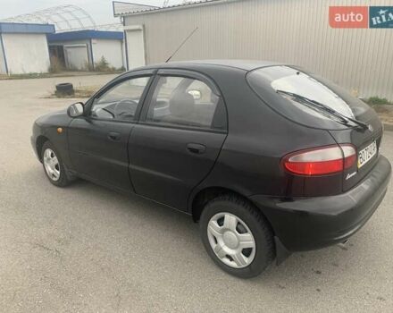 Черный Дэу Ланос, объемом двигателя 1.5 л и пробегом 96 тыс. км за 2900 $, фото 4 на Automoto.ua