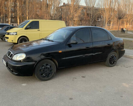 Чорний Деу Ланос, об'ємом двигуна 1.5 л та пробігом 200 тис. км за 1200 $, фото 4 на Automoto.ua