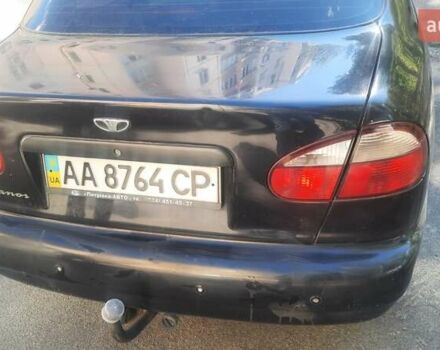 Черный Дэу Ланос, объемом двигателя 1.5 л и пробегом 110 тыс. км за 1500 $, фото 13 на Automoto.ua