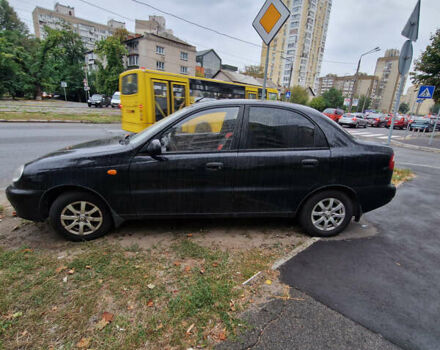 Черный Дэу Ланос, объемом двигателя 1.5 л и пробегом 42 тыс. км за 3000 $, фото 4 на Automoto.ua