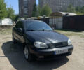 Черный Дэу Ланос, объемом двигателя 1.5 л и пробегом 123 тыс. км за 3300 $, фото 1 на Automoto.ua