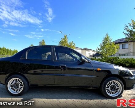 Черный Дэу Ланос, объемом двигателя 1.5 л и пробегом 183 тыс. км за 2600 $, фото 2 на Automoto.ua