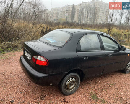 Черный Дэу Ланос, объемом двигателя 1.5 л и пробегом 298 тыс. км за 1000 $, фото 8 на Automoto.ua