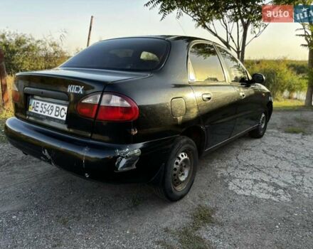 Деу Ланос 2006 у Новомосковске на Automoto.ua Чорний Деу Ланос, об'ємом двигуна 1.5 л та пробігом 328 тис. км за 1800 $, фото 8 на Automoto.ua