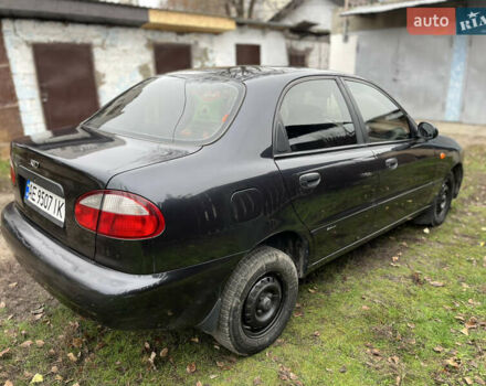 Черный Дэу Ланос, объемом двигателя 1.5 л и пробегом 140 тыс. км за 2500 $, фото 5 на Automoto.ua