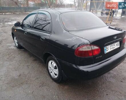 Черный Дэу Ланос, объемом двигателя 1.35 л и пробегом 122 тыс. км за 1699 $, фото 4 на Automoto.ua