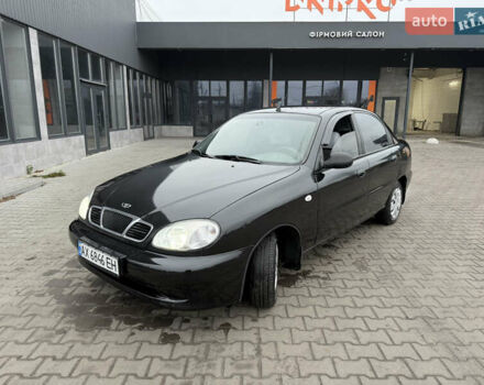 Черный Дэу Ланос, объемом двигателя 1.5 л и пробегом 251 тыс. км за 2550 $, фото 4 на Automoto.ua