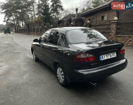 Черный Дэу Ланос, объемом двигателя 1.5 л и пробегом 198 тыс. км за 2199 $, фото 6 на Automoto.ua