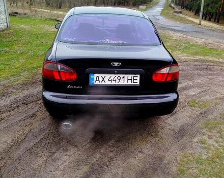 Черный Дэу Ланос, объемом двигателя 1.5 л и пробегом 197 тыс. км за 3150 $, фото 3 на Automoto.ua