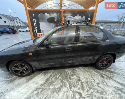 Черный Дэу Ланос, объемом двигателя 1.5 л и пробегом 145 тыс. км за 1799 $, фото 3 на Automoto.ua