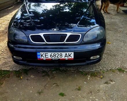 Черный Дэу Ланос, объемом двигателя 1.5 л и пробегом 187 тыс. км за 2600 $, фото 1 на Automoto.ua