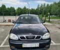 Черный Дэу Ланос, объемом двигателя 1.5 л и пробегом 160 тыс. км за 2500 $, фото 2 на Automoto.ua