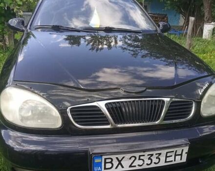 Черный Дэу Ланос, объемом двигателя 1.5 л и пробегом 130 тыс. км за 2200 $, фото 4 на Automoto.ua