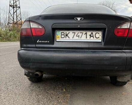 Черный Дэу Ланос, объемом двигателя 1.5 л и пробегом 100 тыс. км за 900 $, фото 19 на Automoto.ua