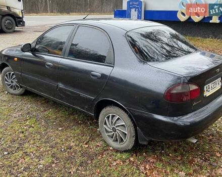 Черный Дэу Ланос, объемом двигателя 0 л и пробегом 201 тыс. км за 1500 $, фото 1 на Automoto.ua