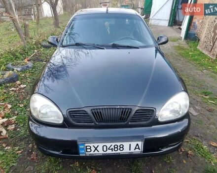 Черный Дэу Ланос, объемом двигателя 1.5 л и пробегом 256 тыс. км за 1850 $, фото 10 на Automoto.ua