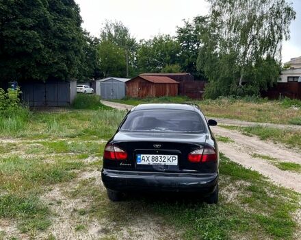 Черный Дэу Ланос, объемом двигателя 1.5 л и пробегом 250 тыс. км за 1400 $, фото 3 на Automoto.ua