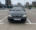 Черный Дэу Ланос, объемом двигателя 1.6 л и пробегом 168 тыс. км за 1400 $, фото 1 на Automoto.ua