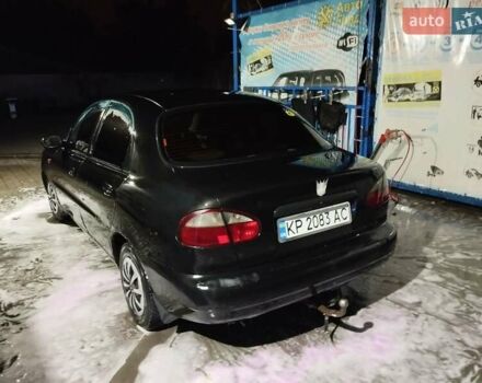 Черный Дэу Ланос, объемом двигателя 1.5 л и пробегом 350 тыс. км за 1850 $, фото 3 на Automoto.ua