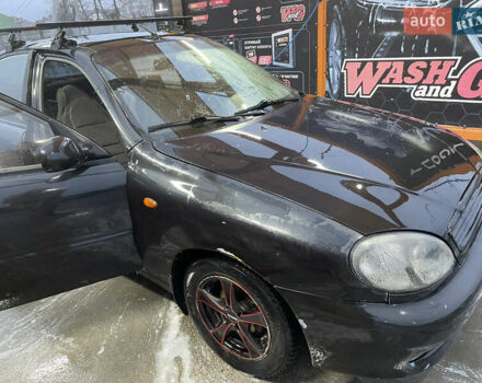 Черный Дэу Ланос, объемом двигателя 1.5 л и пробегом 145 тыс. км за 1799 $, фото 4 на Automoto.ua