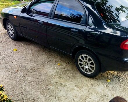 Черный Дэу Ланос, объемом двигателя 1.5 л и пробегом 187 тыс. км за 2600 $, фото 2 на Automoto.ua