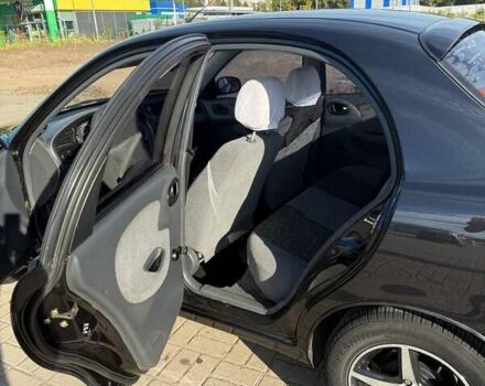 Черный Дэу Ланос, объемом двигателя 1.5 л и пробегом 163 тыс. км за 2900 $, фото 20 на Automoto.ua