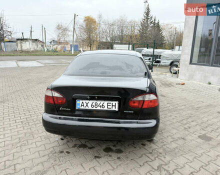 Черный Дэу Ланос, объемом двигателя 1.5 л и пробегом 251 тыс. км за 2550 $, фото 2 на Automoto.ua
