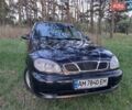 Черный Дэу Ланос, объемом двигателя 1.3 л и пробегом 132 тыс. км за 1150 $, фото 1 на Automoto.ua