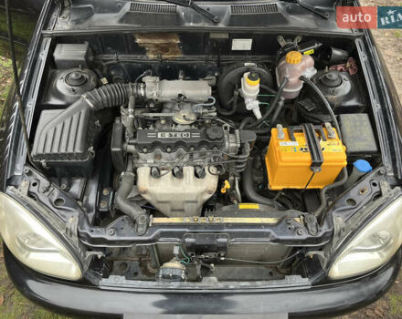 Черный Дэу Ланос, объемом двигателя 1.5 л и пробегом 140 тыс. км за 2500 $, фото 14 на Automoto.ua