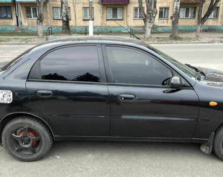 Чорний Деу Ланос, об'ємом двигуна 1.5 л та пробігом 222 тис. км за 2400 $, фото 6 на Automoto.ua